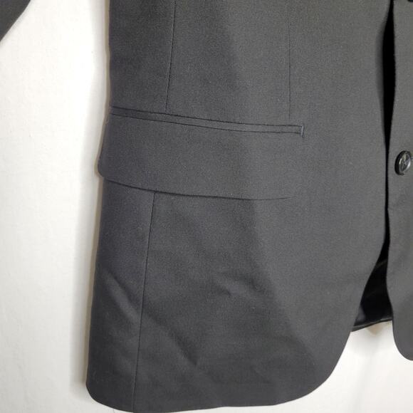Alfani Men's Slim-Fit Stretch Solid Suit Jacket Blazer Black NWT 38L - Picture 8 of 16